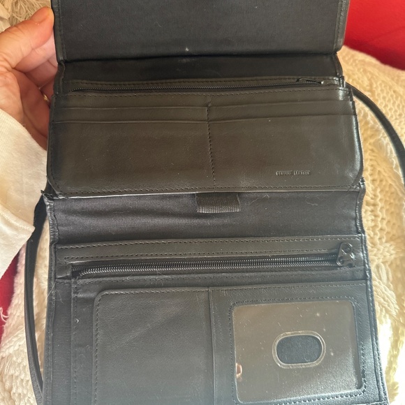 Fossil purse,  with phone holder. Small leather crossbody - Picture 5 of 12